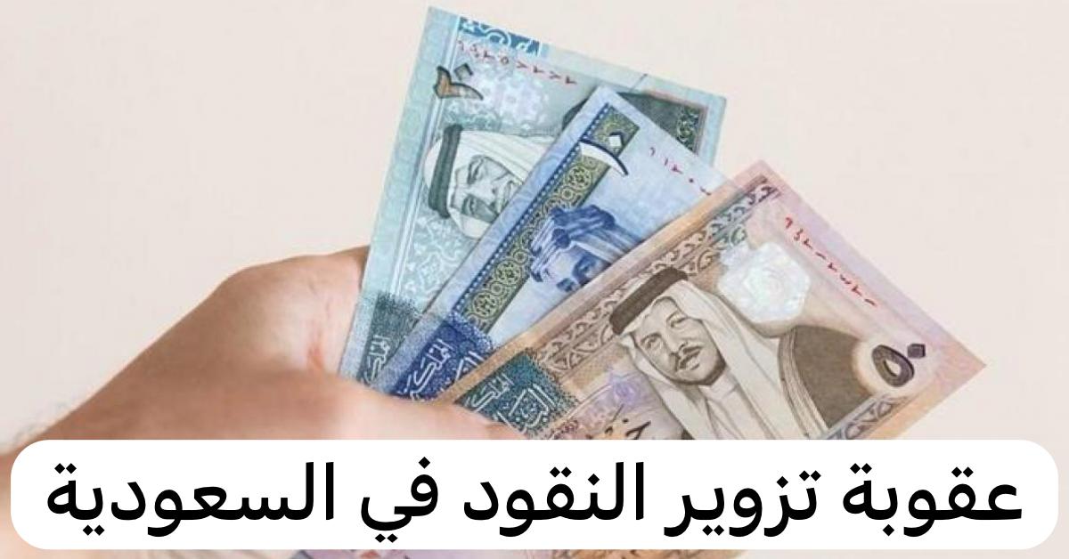 عقوبة تزوير النقود في السعودية