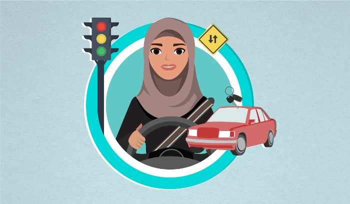رسوم تعليم القيادة للنساء في الرياض